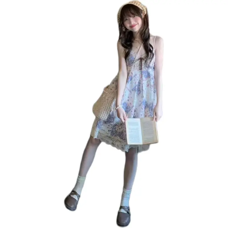 GOSO Slip Dresses Women's Purple-2