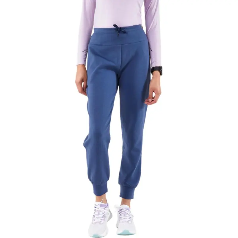 DECATHLON 500 Series KIPRUN Knitted Sports Pants Women's Ink Cyan-1