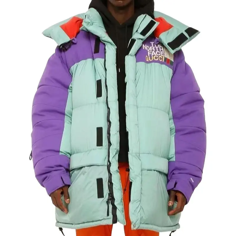 GUCCI x THE NORTH FACE Down Jacket Men's Multicolor-3