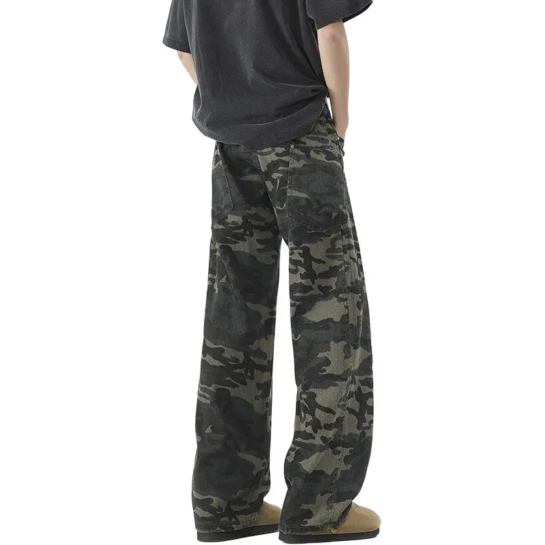 DARK HORSE Casual Pants Unisex Camouflage-3