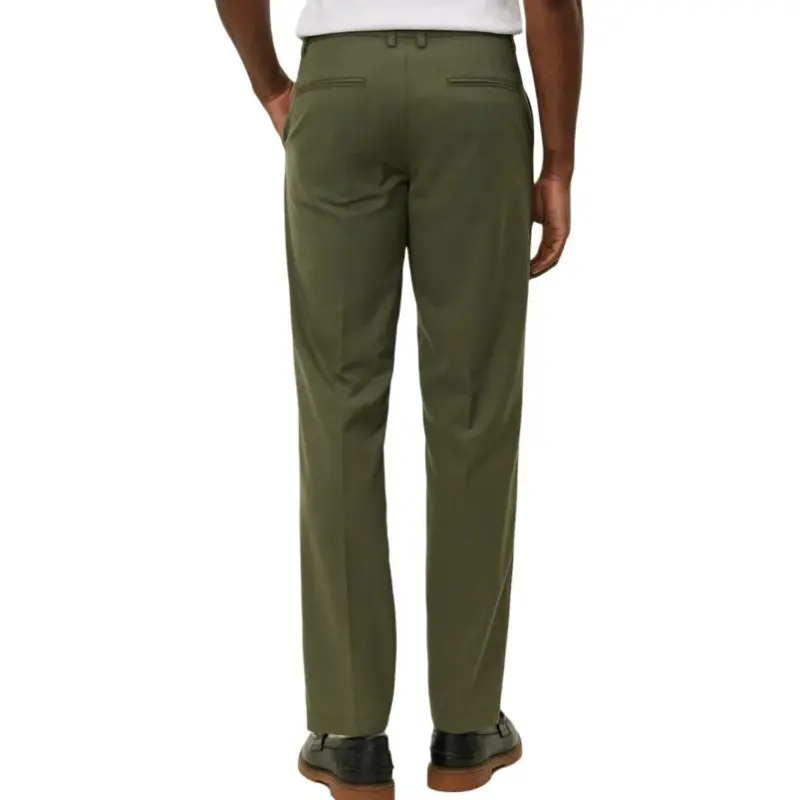 LES DEUX Suit Trousers Men Army Green-3