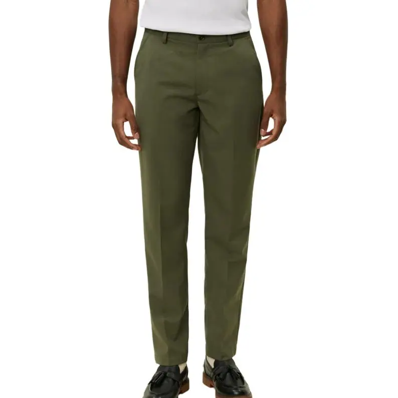 LES DEUX Suit Trousers Men Army Green-2