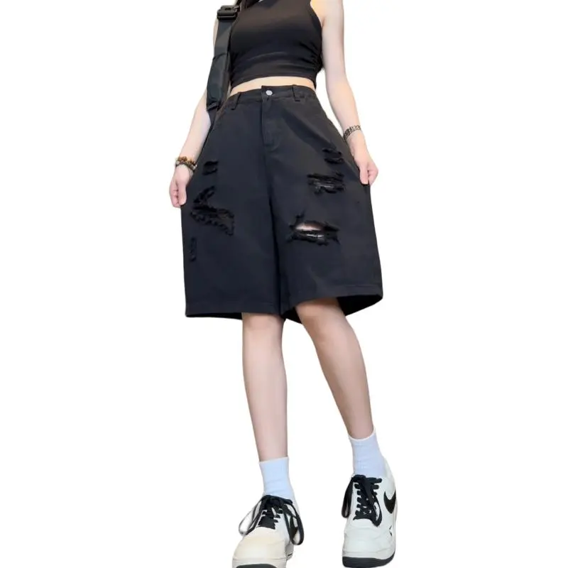 Ordifen Denim Shorts Unisex-3
