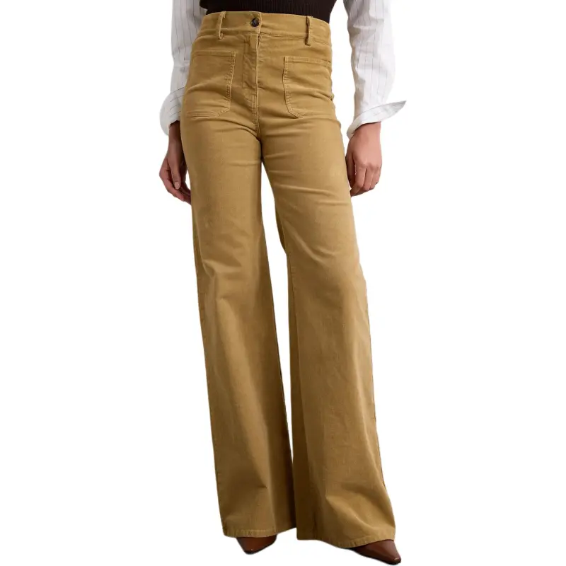 NILI LOTAN Casual Pants Women's Yellow-2