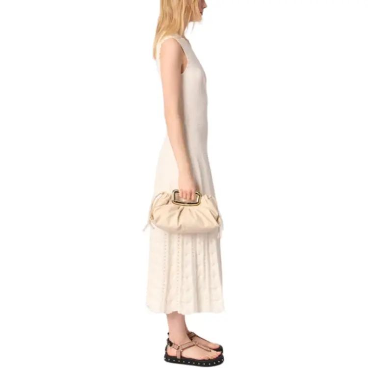 Maje Sleeveless Midi Dress-3