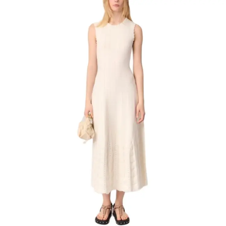 Maje Sleeveless Midi Dress-2