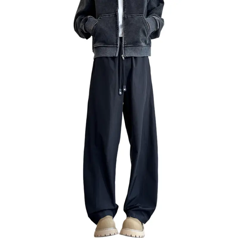 Mimx Homme Casual Pants Unisex Black-1