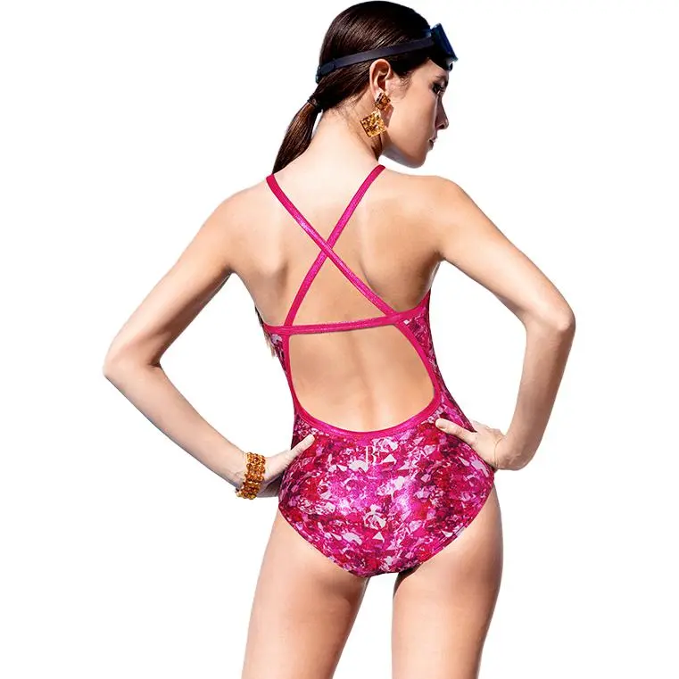 BALNEAIRE Fashion Tour Collection One-piece Swimsuit Women's Heat Gemstone-2