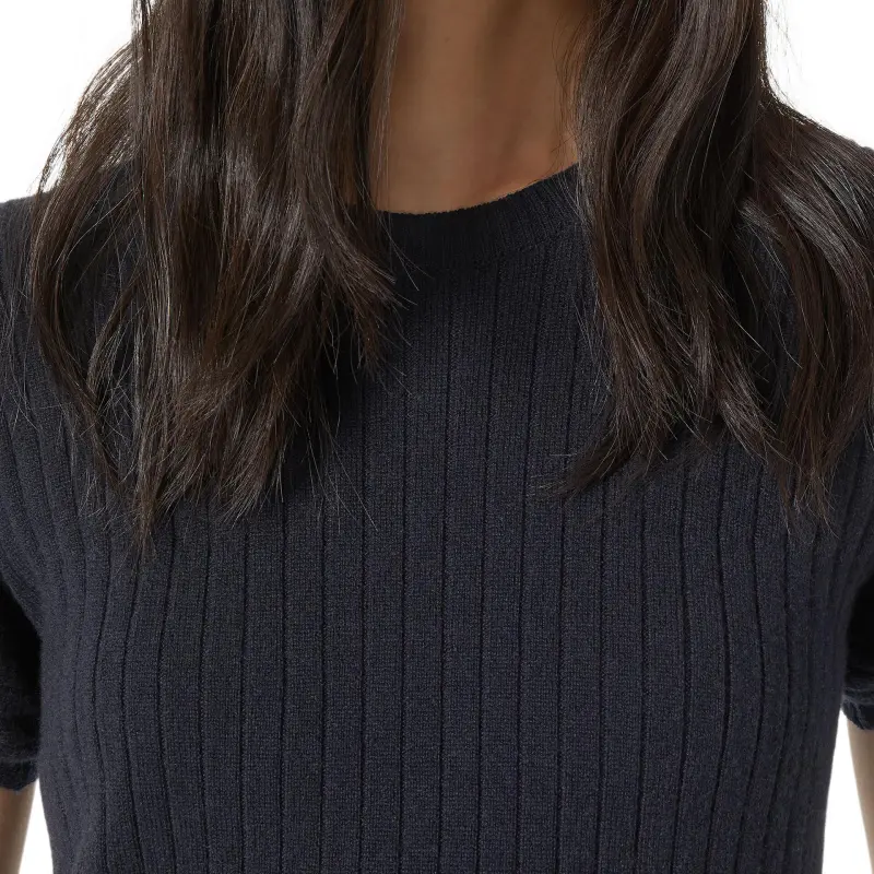 Loro Piana Cashmere Sweater Women's Black-6