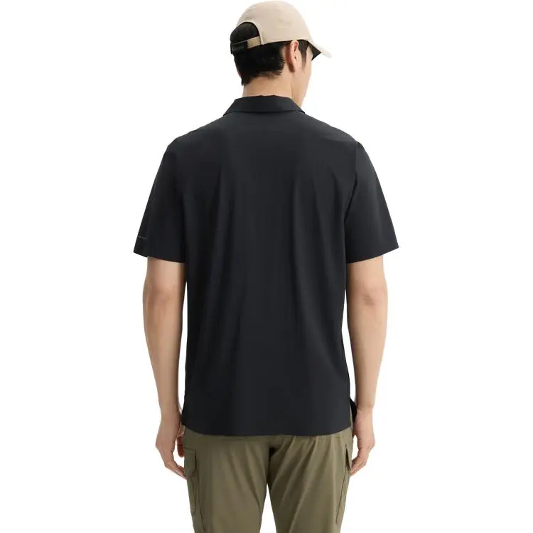 Columbia Polo Shirt Men's Black-1