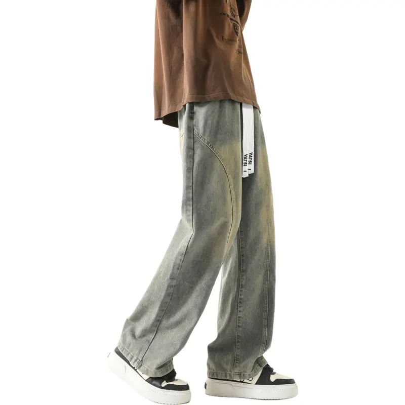 PAINT STAIN Jeans Unisex-16