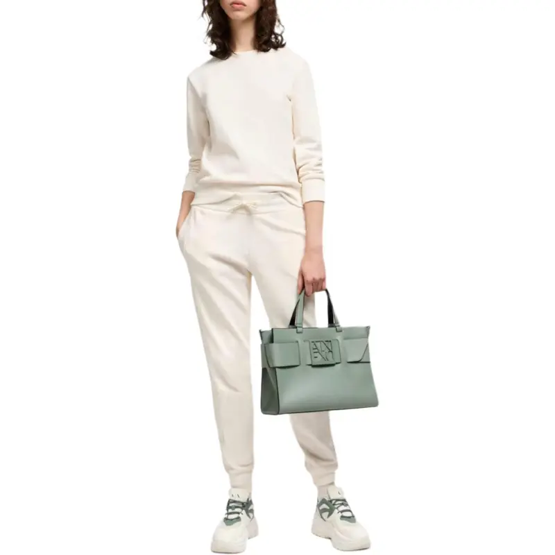 ARMANI EXCHANGE Cotton Straight leg Trousers-2