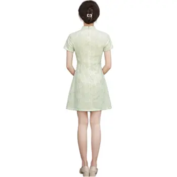 Mu Xiao Xin Short Sleeved Dress Women's