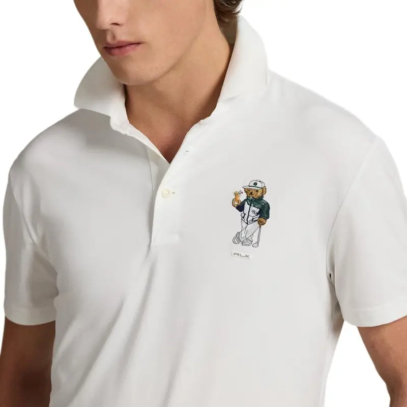 Ralph Lauren Polo Shirt Men's Porcelain White-3