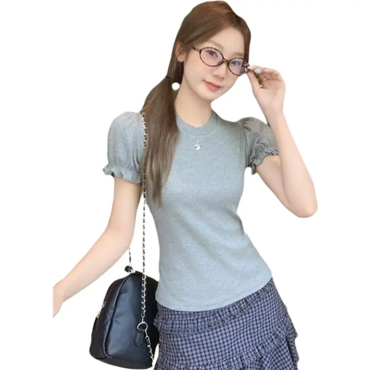 Mu Xiao Xin Set in Sleeve T Shirt Women's-8
