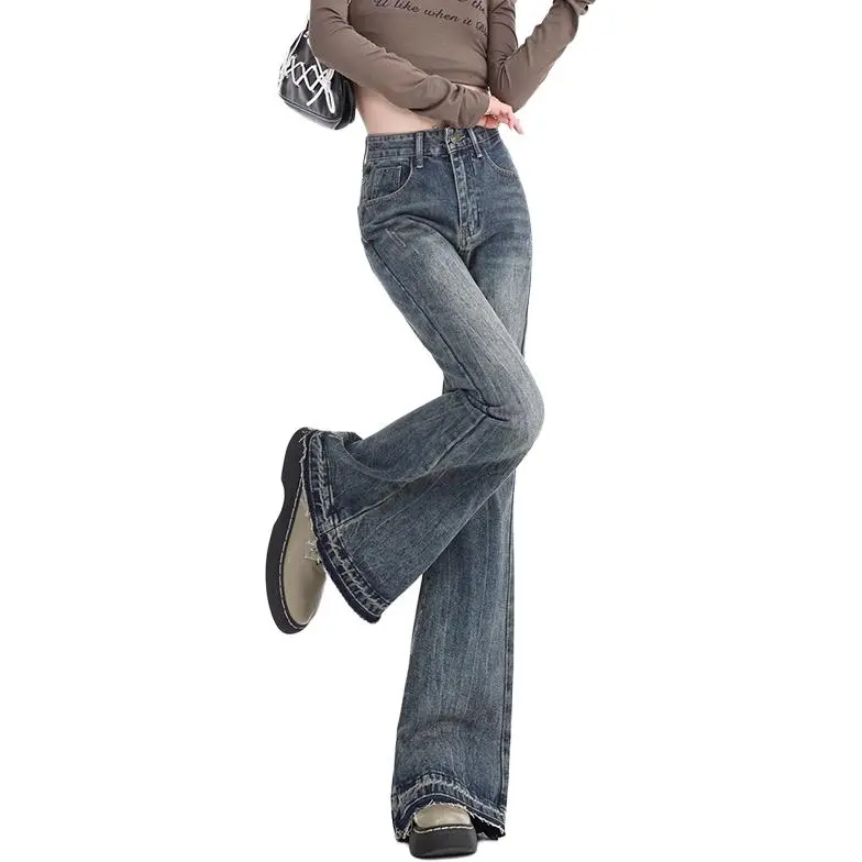 Kazakhstan Jeans Women's Vintage Blue-2