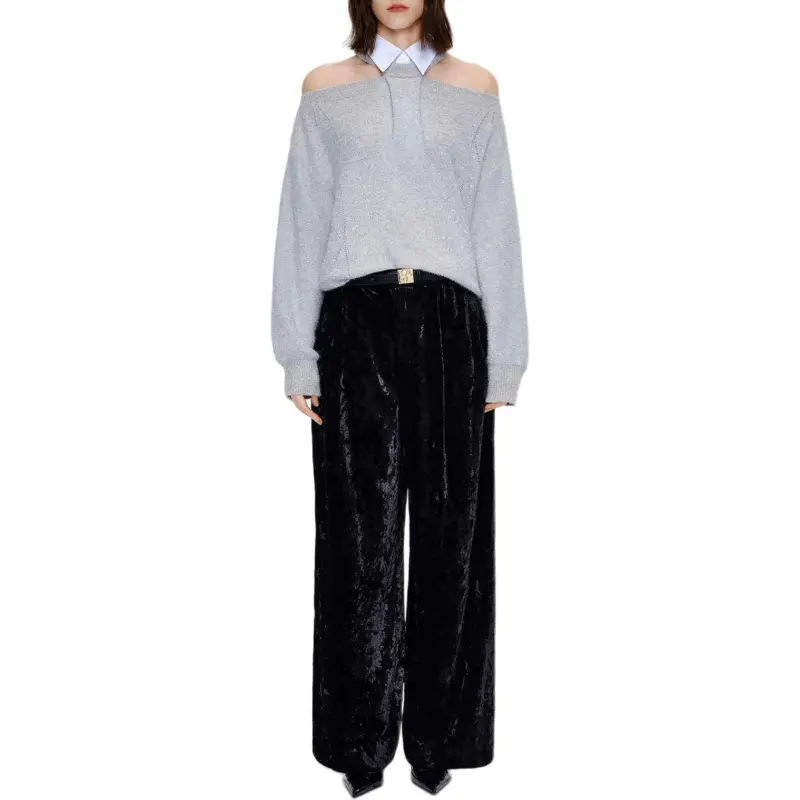KARL LAGERFELD SS25 Knitwear Women's Gray-1