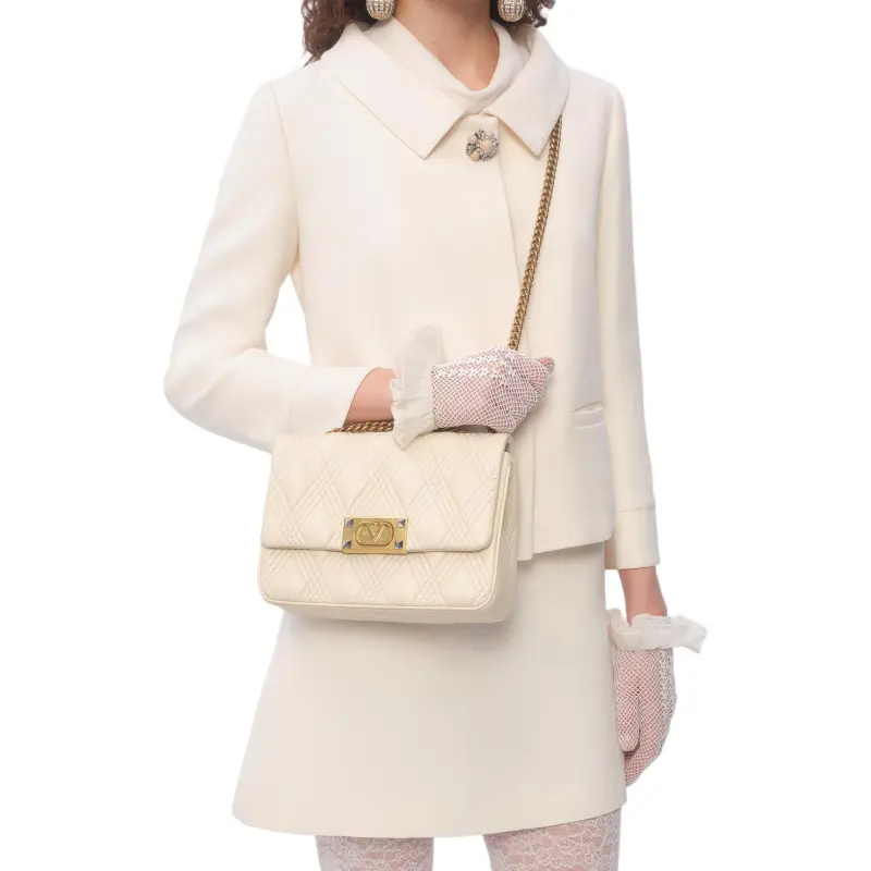 Valentino Bead Embellished Straight Hem Jacket-5