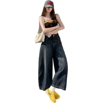 Kazakhstan Denim Shorts Women's Blue Gray