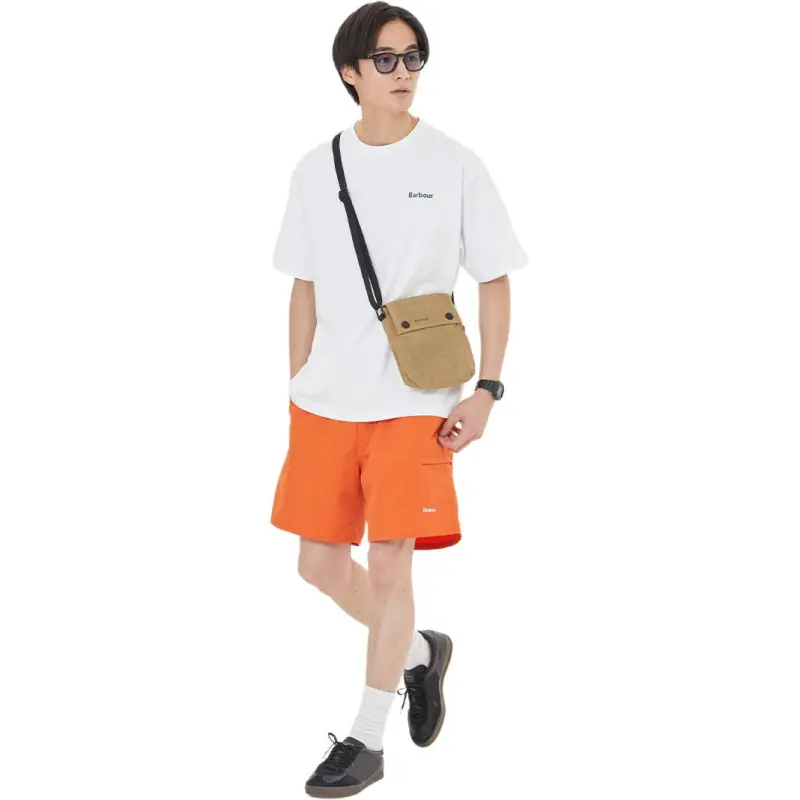 BARBOUR SS25 Casual Shorts Men's Orange-2