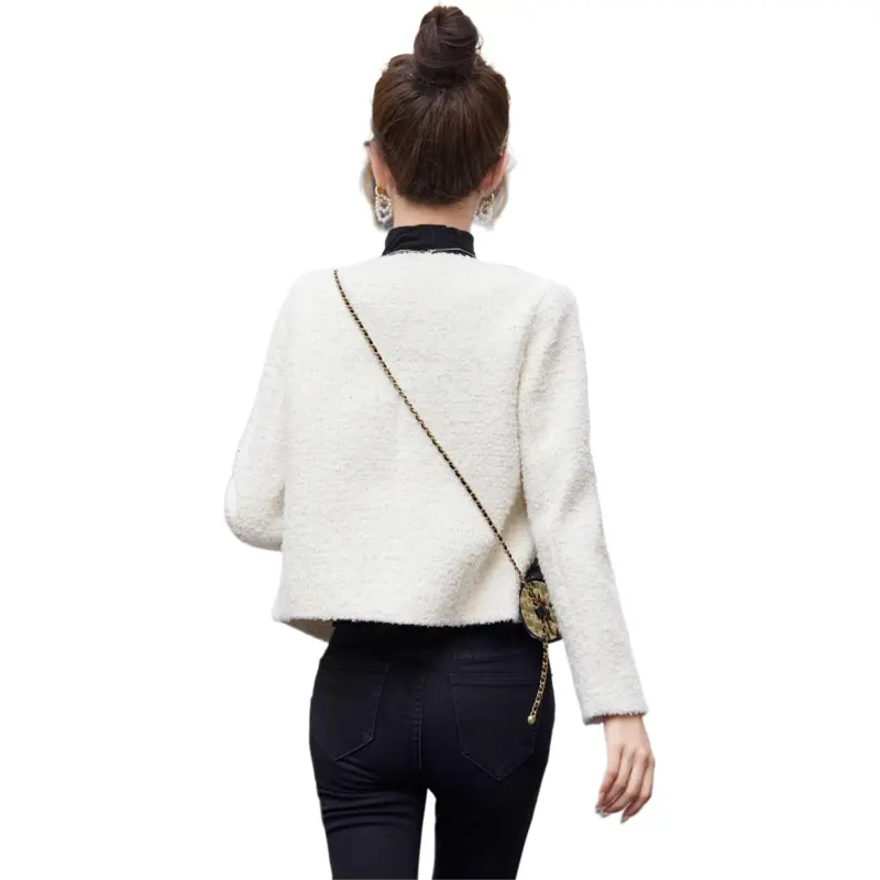 Yi Mengyuan Cropped Coats Women's-1