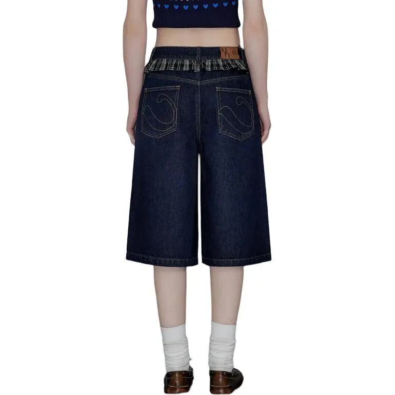 UNIFREE Denim Shorts Women's Blue-1