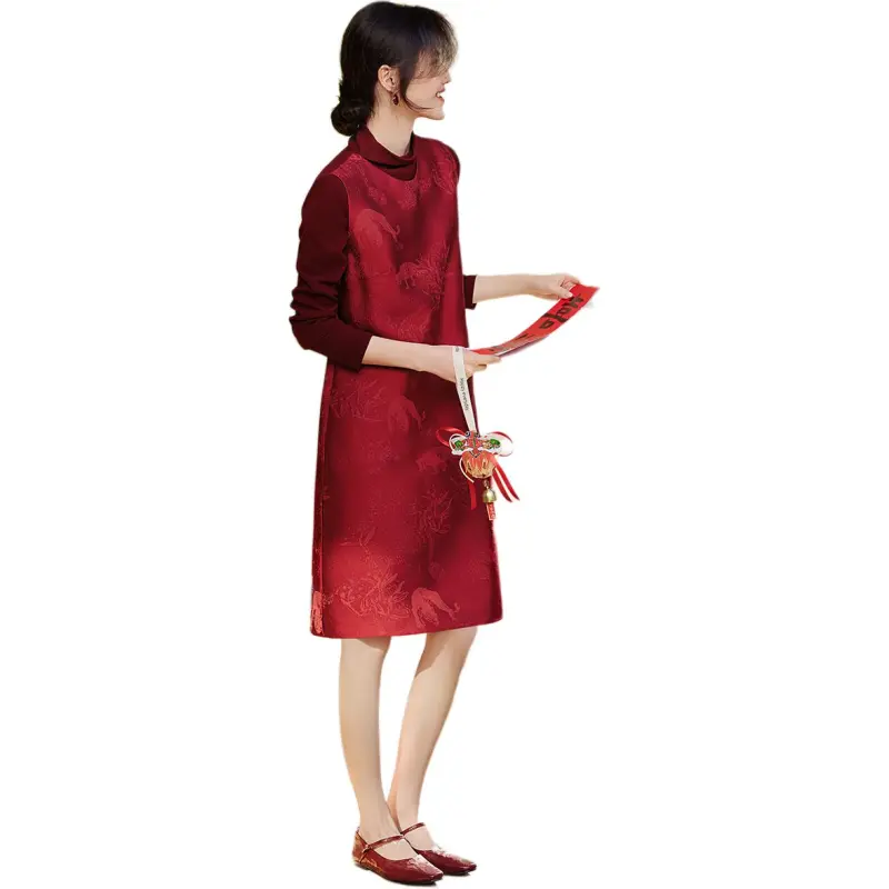 XWI Sleeveless Dress Women's China Red-1