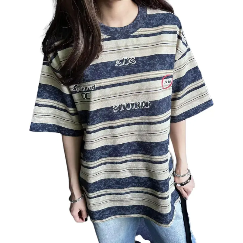 TESTUNG T Shirts Unisex Apricot-3