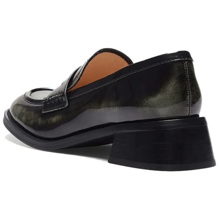 Le Saunda Loafers Women's Black-3