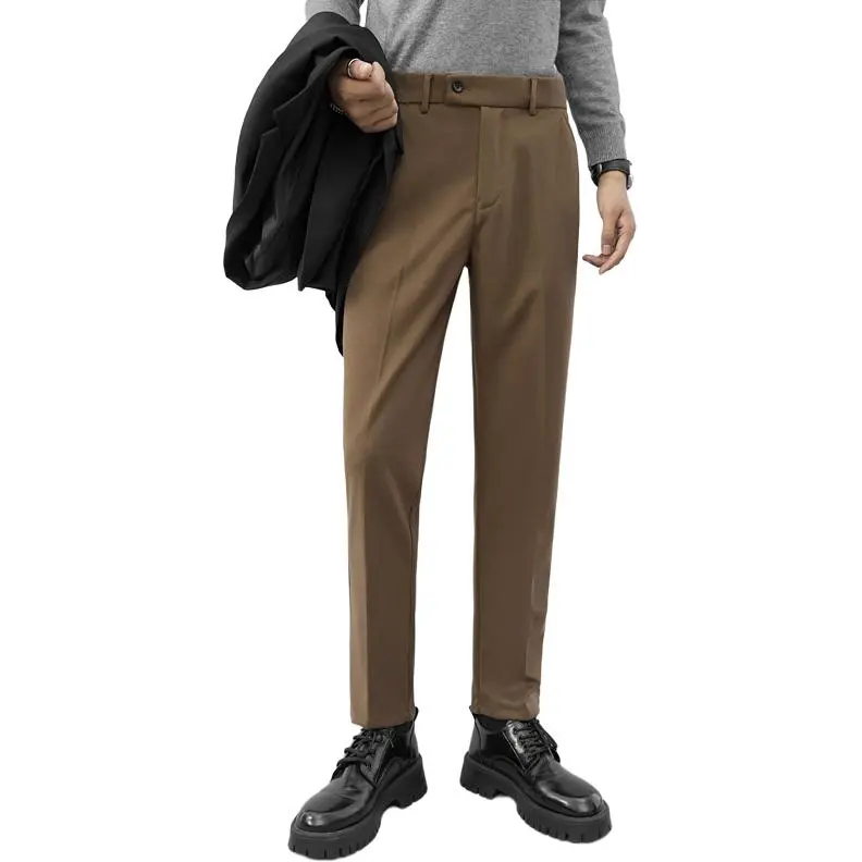 Izex Suit Trouser Unisex Coffee-3