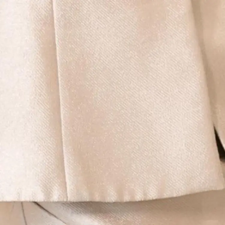 BESIONIA FW24 Business Suits Coats Women's Gold-6