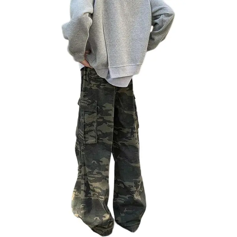 EOOVEN Jeans Unisex Camouflage-1