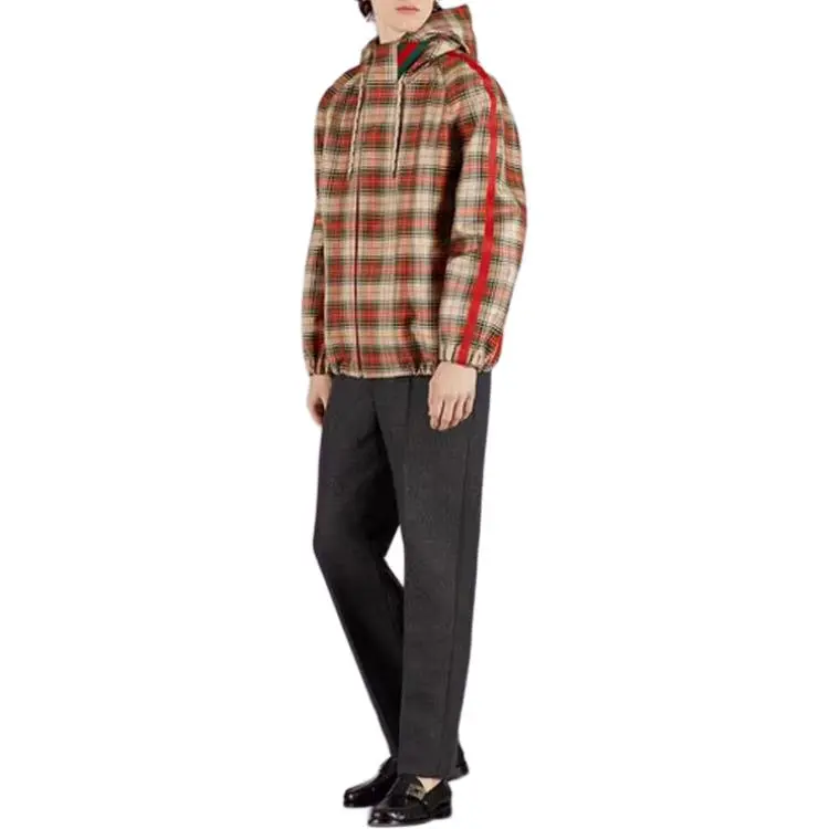 GUCCI SS23 Jackets Coats Men's Brown-1