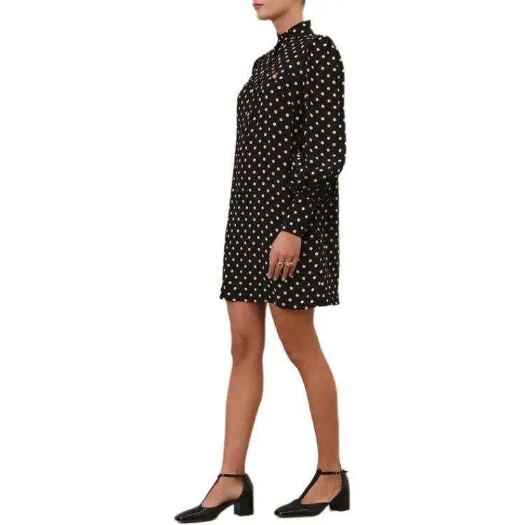 Zimmermann FW24 Long-Sleeved Dresses Women's Black-4