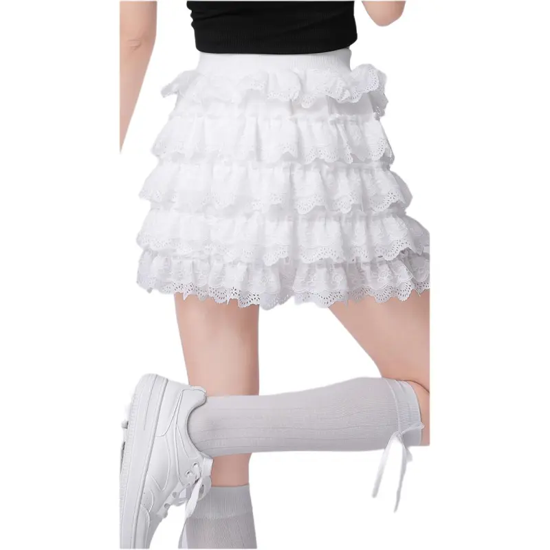 Mu Xiao Xin Casual Short Skirts Women's-1
