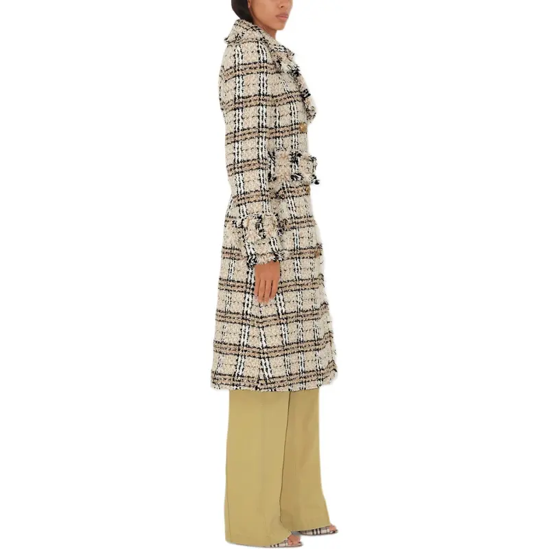 Burberry Coats Women's Khaki-3