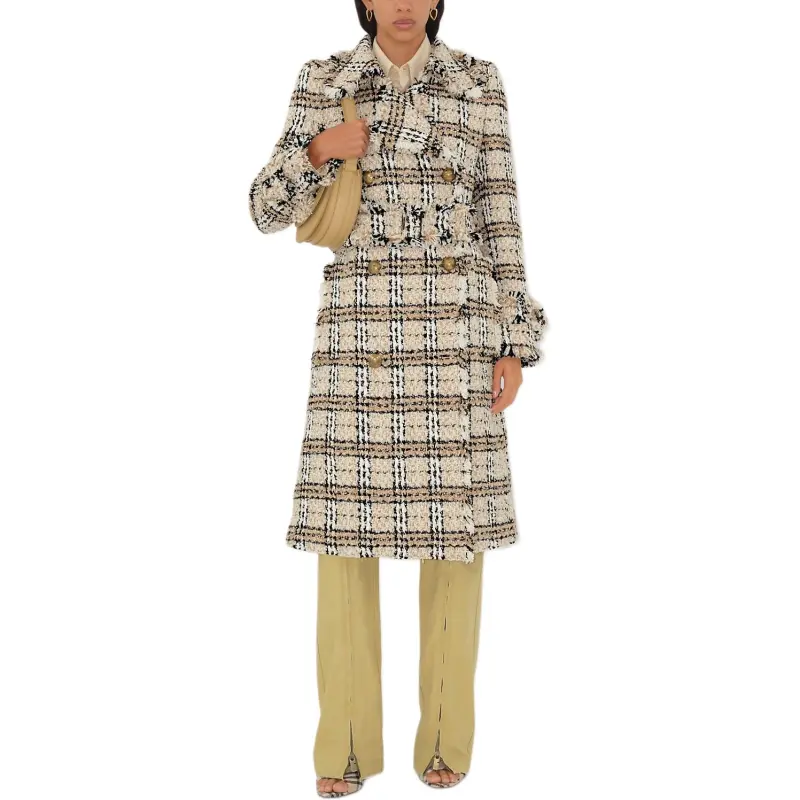 Burberry Coats Women's Khaki-1