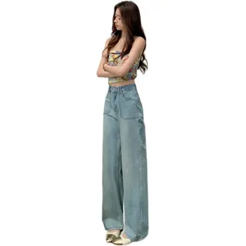 The Temptation Of The Muse Jeans Women's Light Blue