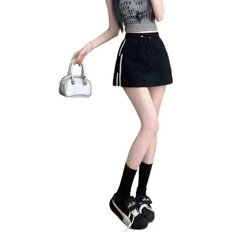 Si Bei'er Casual Short Skirts Women's-1