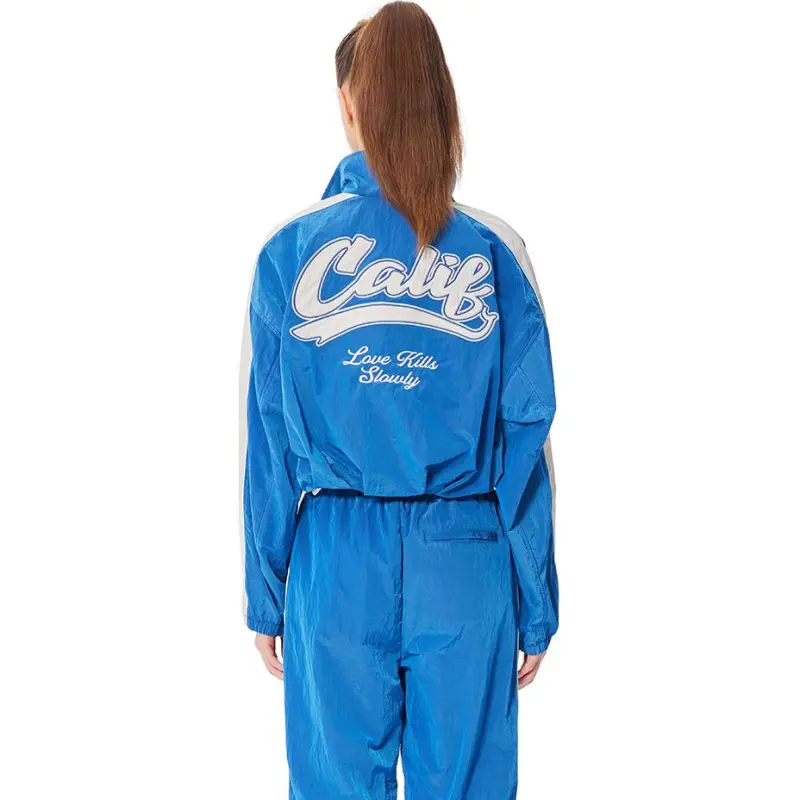 Ed Hardy SS25 Jackets Coats Women's Maribu Blue-6