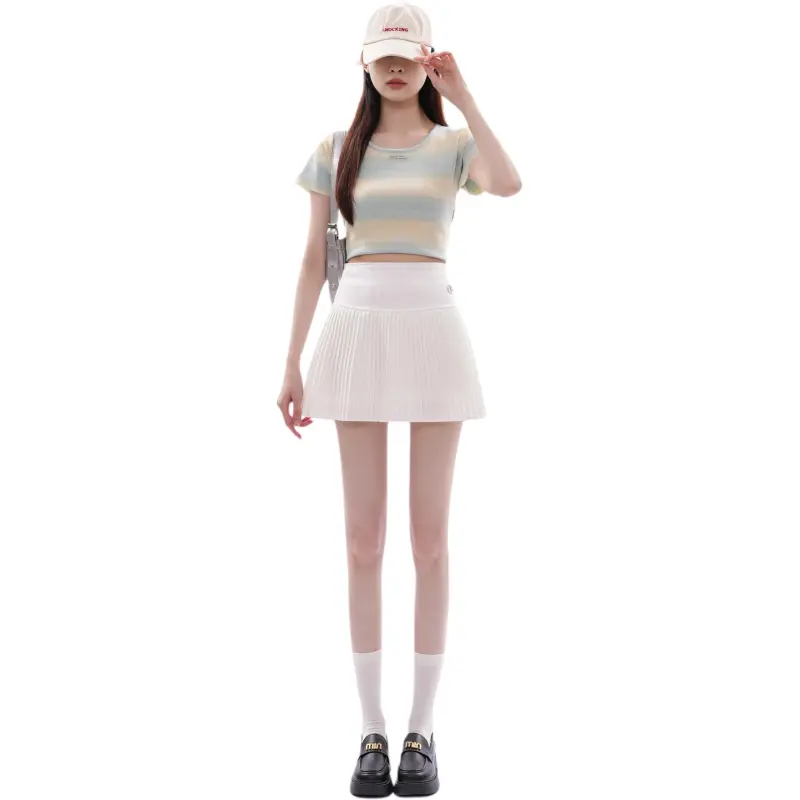 Mu Xiao Xin Casual Short Skirts Women's-1