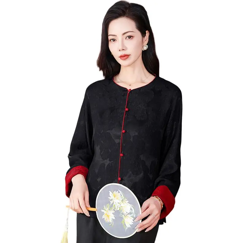 Yi Mengyuan Silk Jacket Women's-0