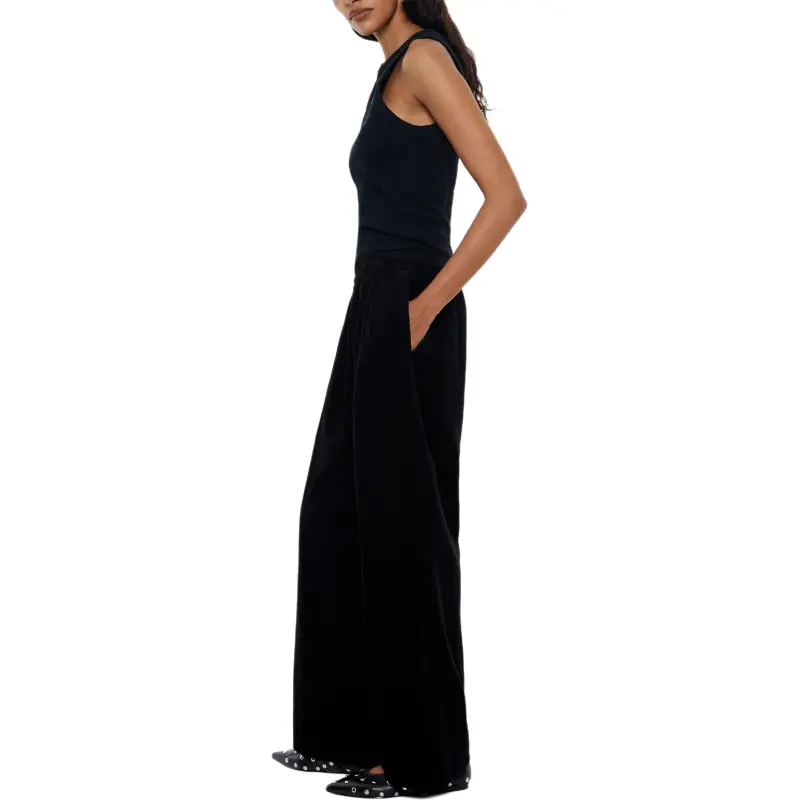 Bimba Y Lola Corduroy Straigh Trousers-3