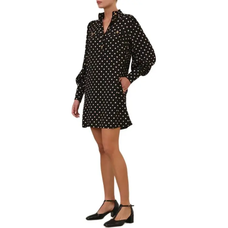 Zimmermann FW24 Long-Sleeved Dresses Women's Black-5