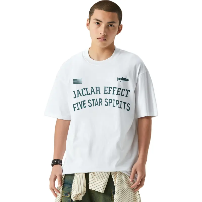 JACLAR T Shirts Unisex White-2