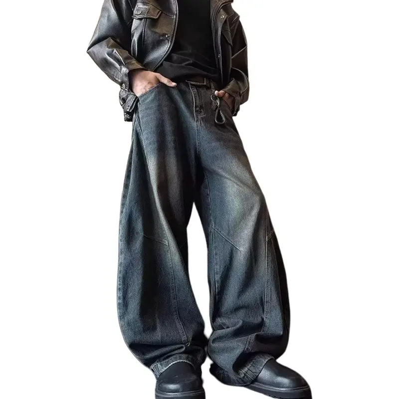 HAPPY PARTY Jeans Unisex Blue-4