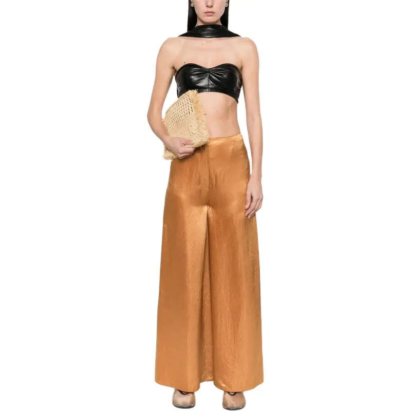 NANUSHKA Satined Trousers-1