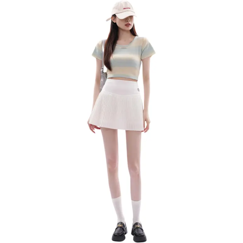 Mu Xiao Xin Casual Short Skirts Women's-3