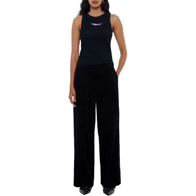 Bimba Y Lola Corduroy Straigh Trousers-1