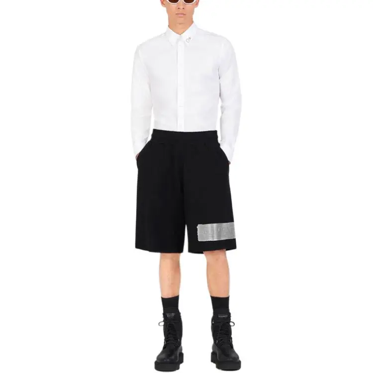 Givenchy Shorts With Latex Band-3